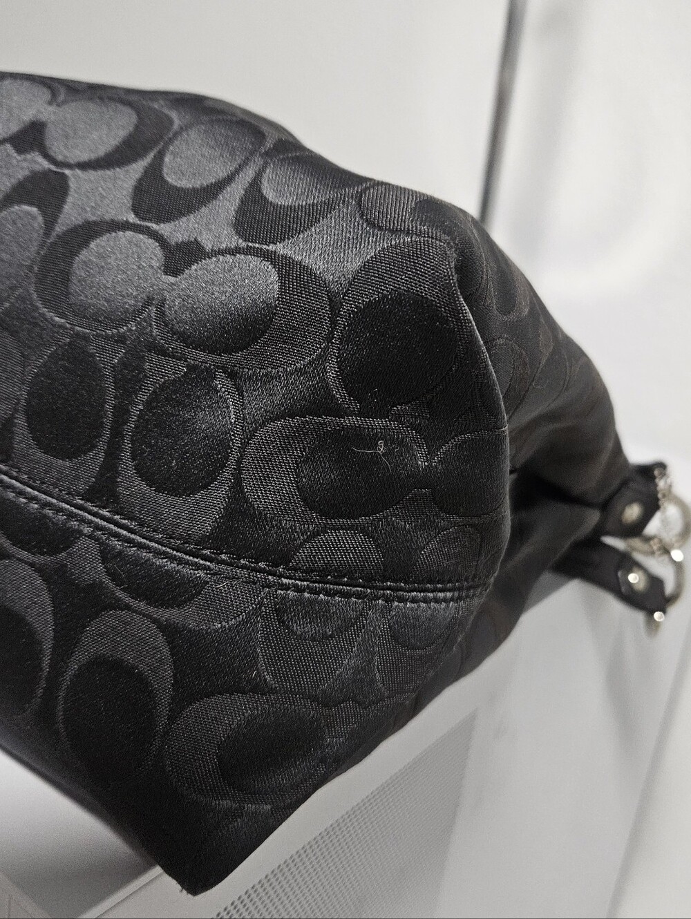 Coach Ashley Signature Hobo Satchel - Picture 9 of 9